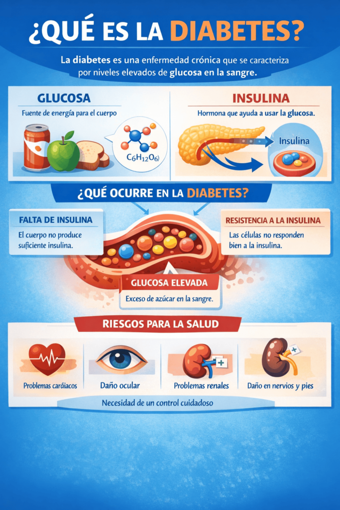 Cómo funciona la glucosa y la insulina en el cuerpo