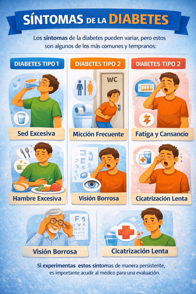 Síntomas frecuentes