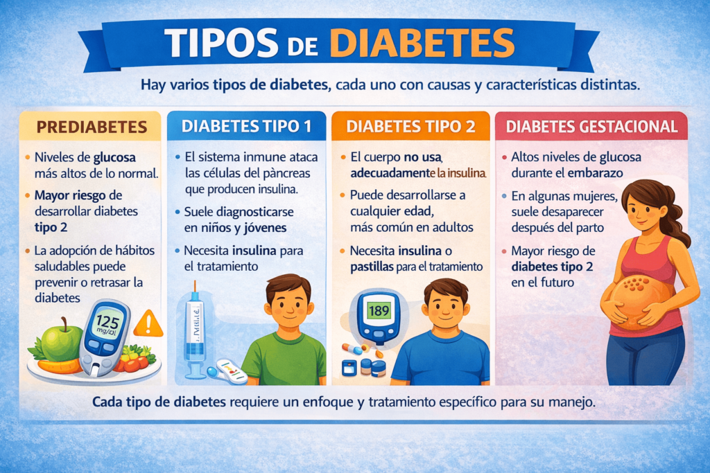 Tipos de diabetes